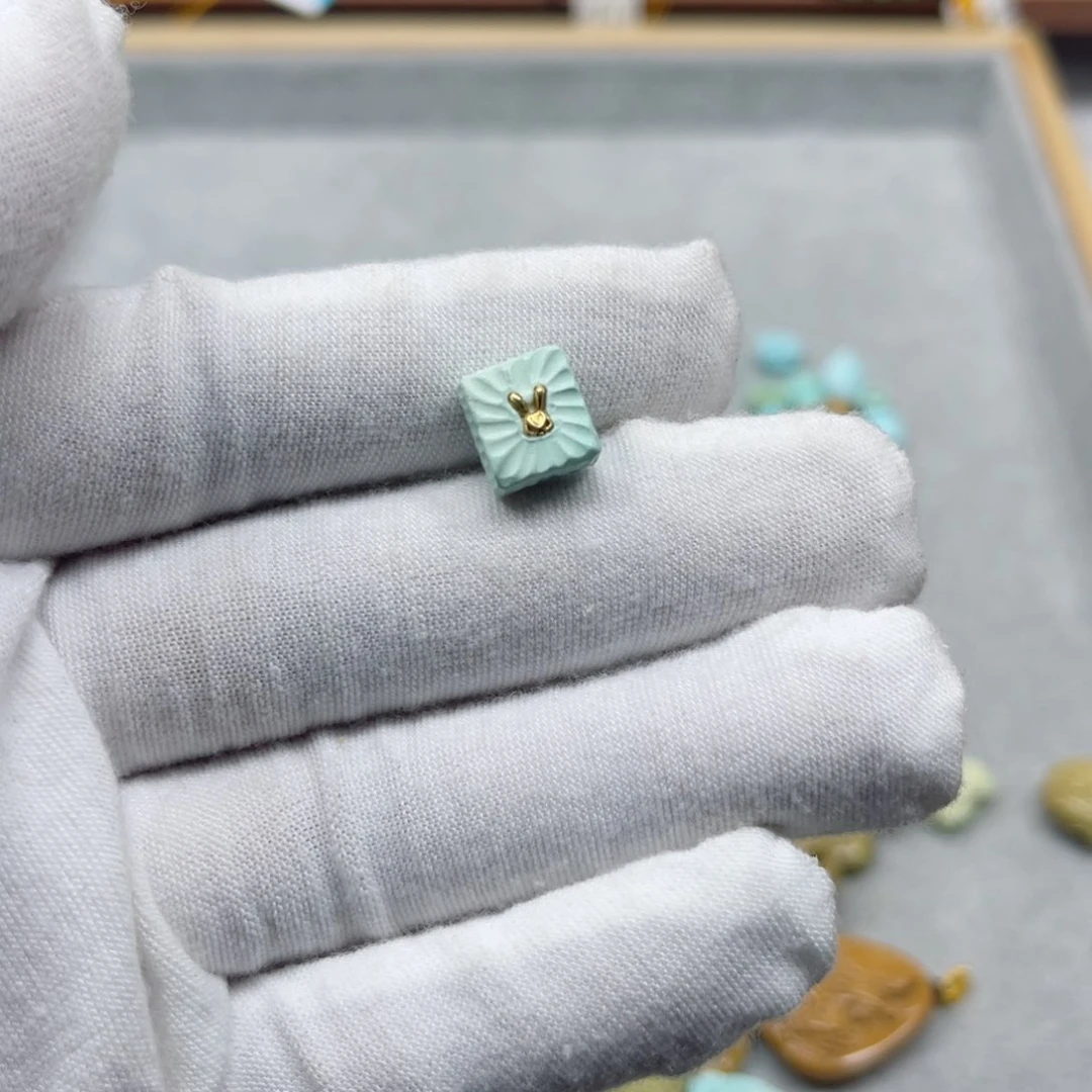 绿松石挂件未镶嵌