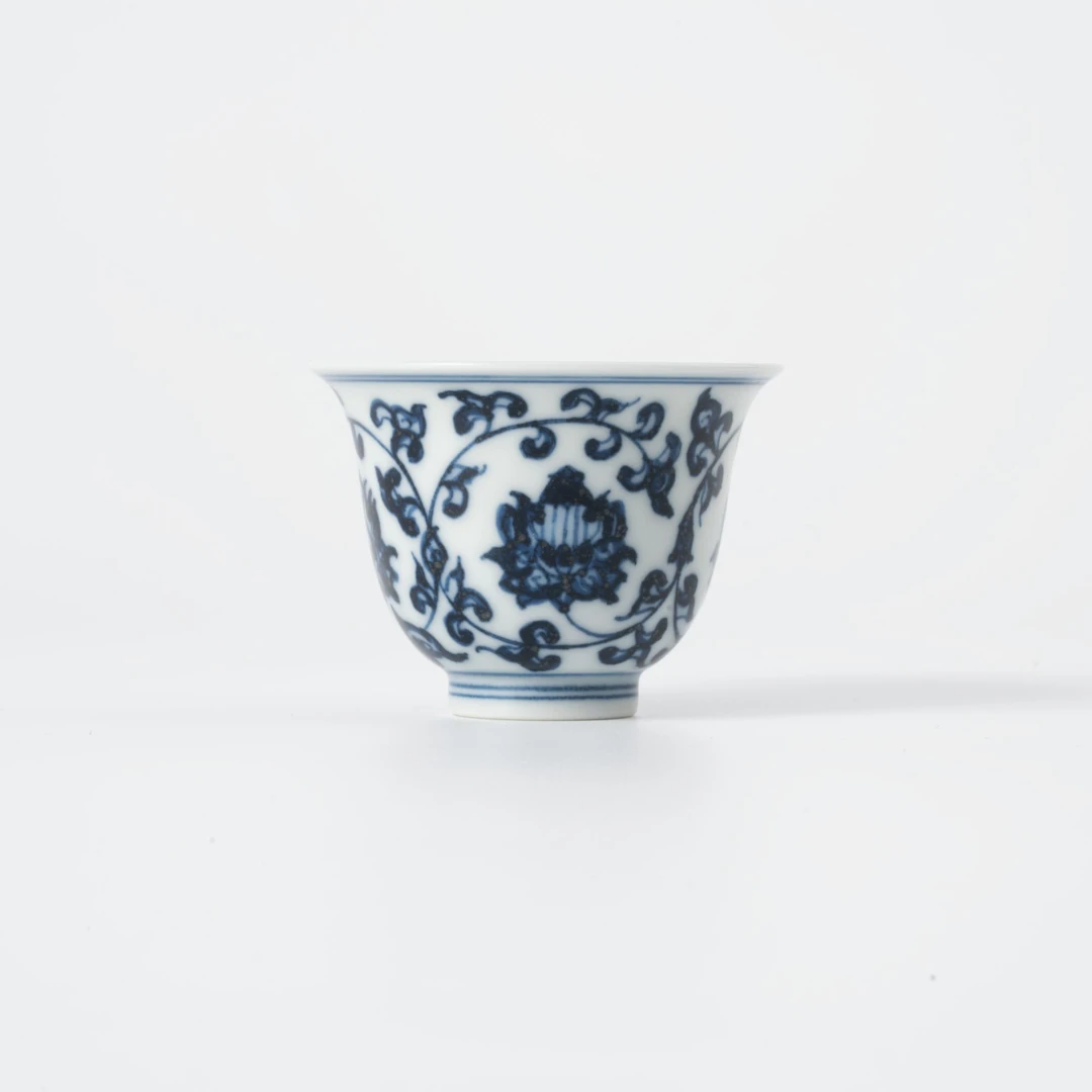 (红叶手作)铃铛杯-缠枝莲