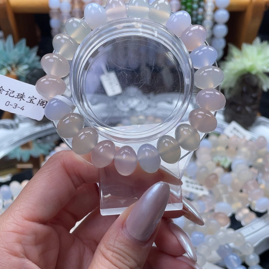 未镶嵌手链玛瑙/玉髓爱****？0-3-4