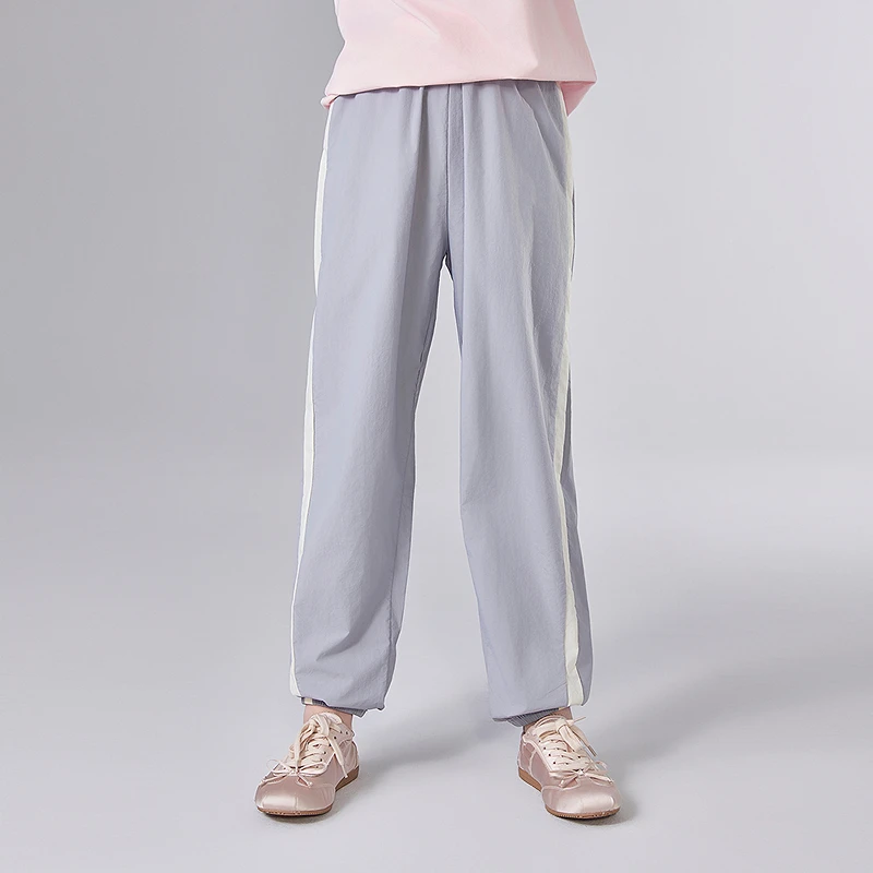 DEESHA/笛莎女童25年夏季新款中童儿童撞色束脚防蚊裤-7M252A407