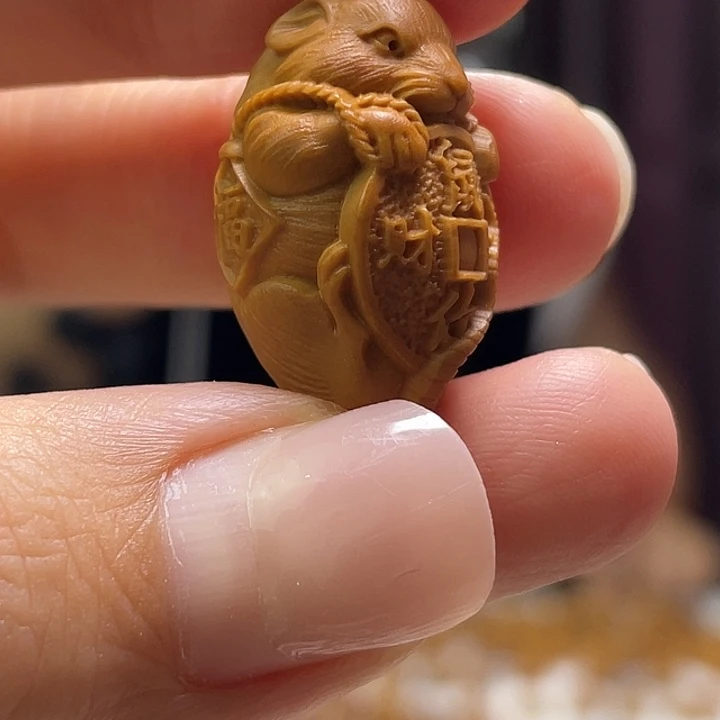 橄榄核吊坠橄榄核