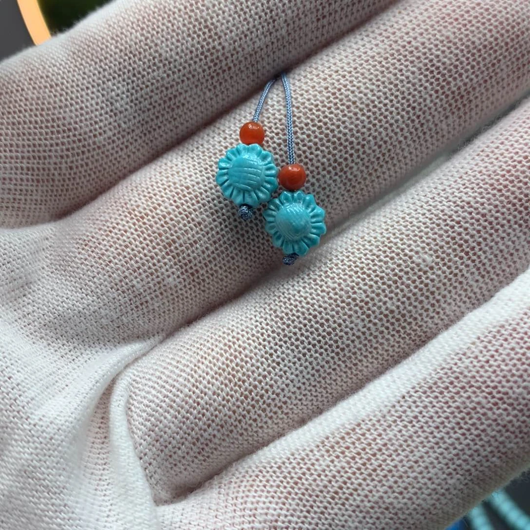 绿松石挂件未镶嵌