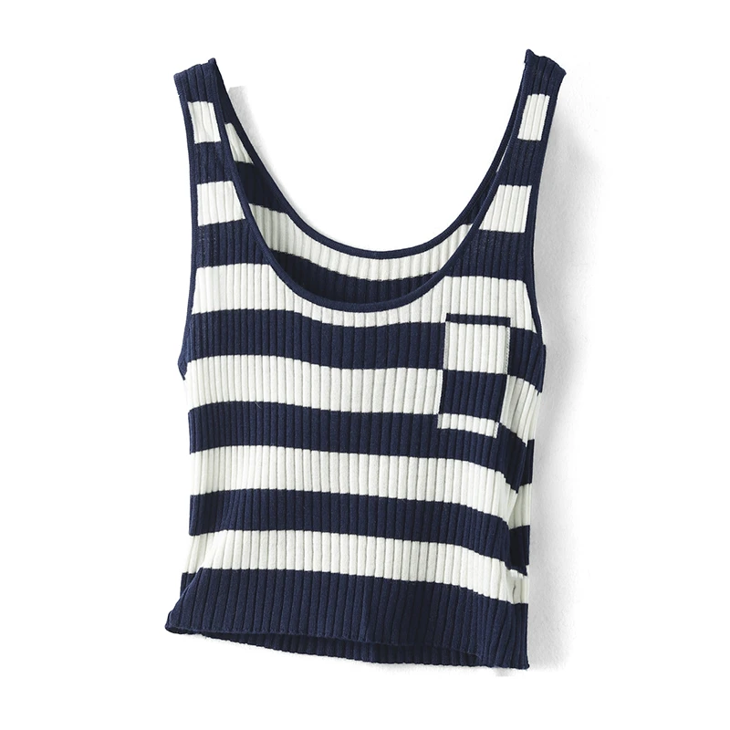 32809【N系列】时尚感针织吊带背心W23C3M1200-1