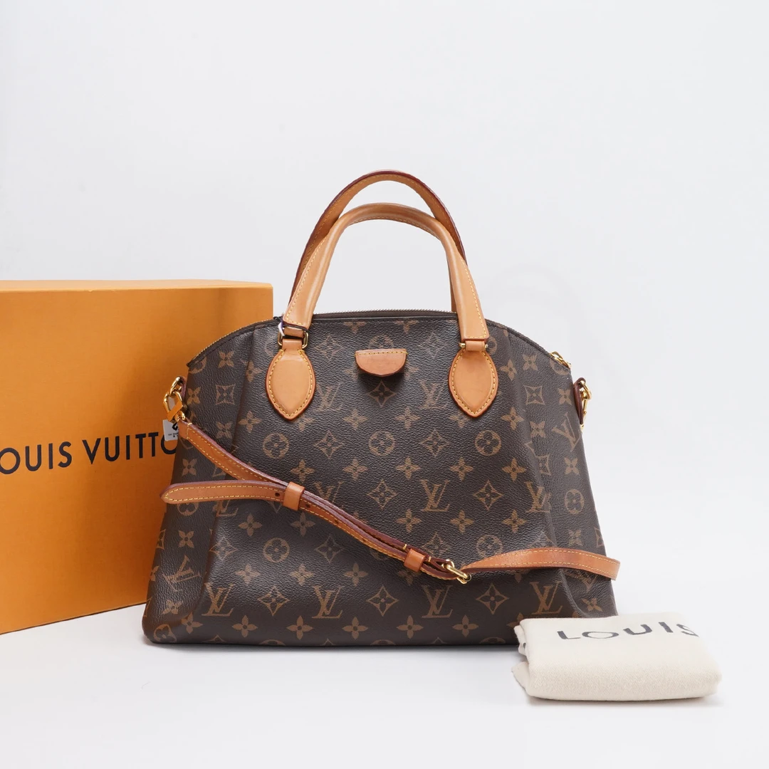 95新 LouisVuitton/路易威登 rivoli小号饺子包【静文】一口价