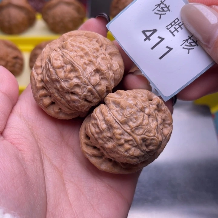 文玩核桃把件南瓜墩41.411