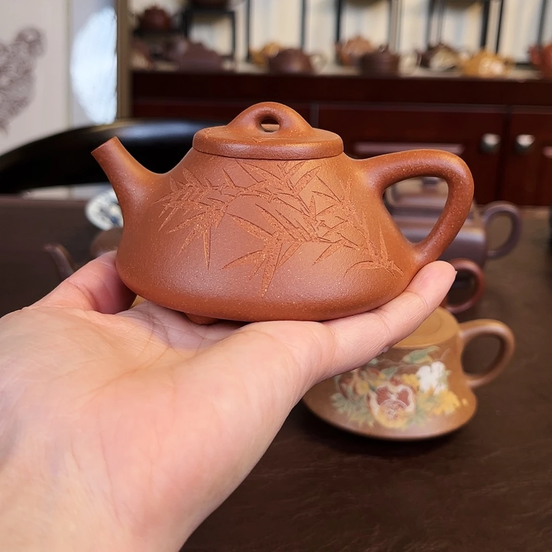 紫砂茶壶子冶石瓢壶壶