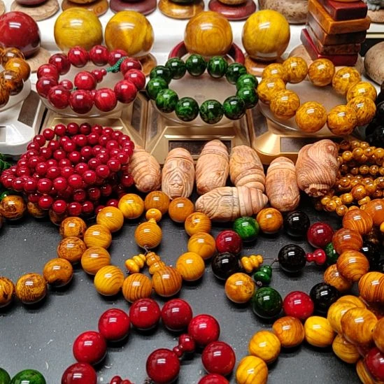 松木琥珀木手串黄油2.0尺寸