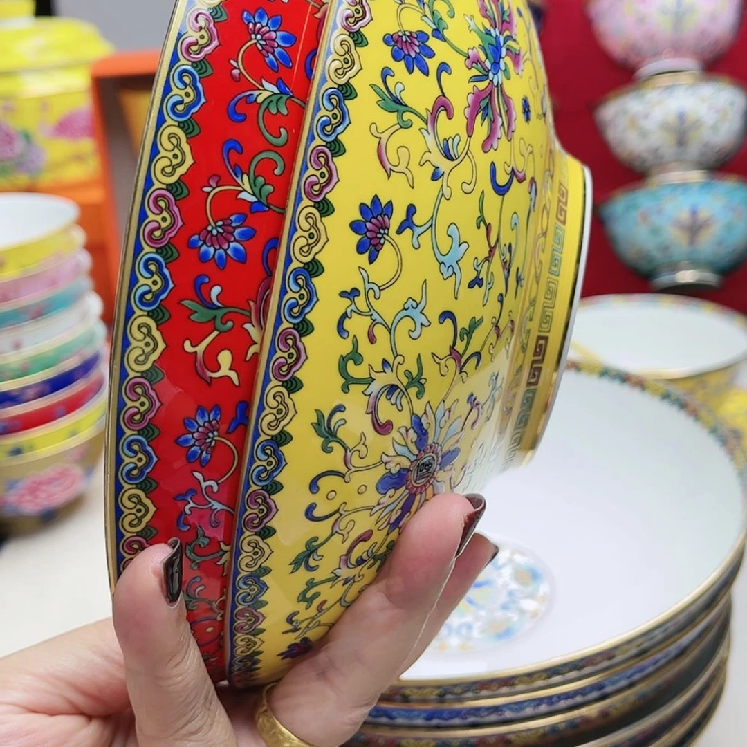 【闪购商品】珐琅8寸2个………………