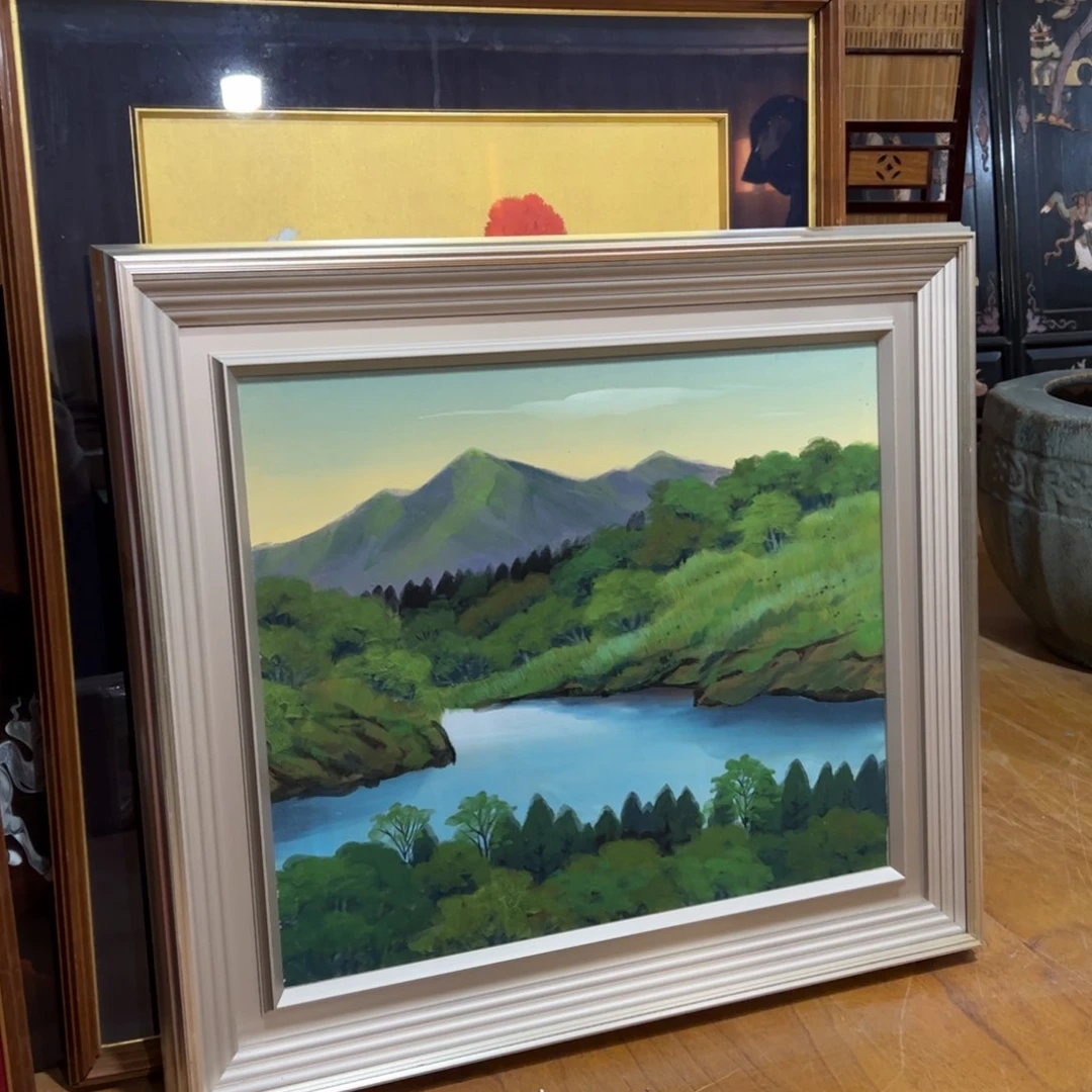 绘画笑*神热门火爆屏风框画