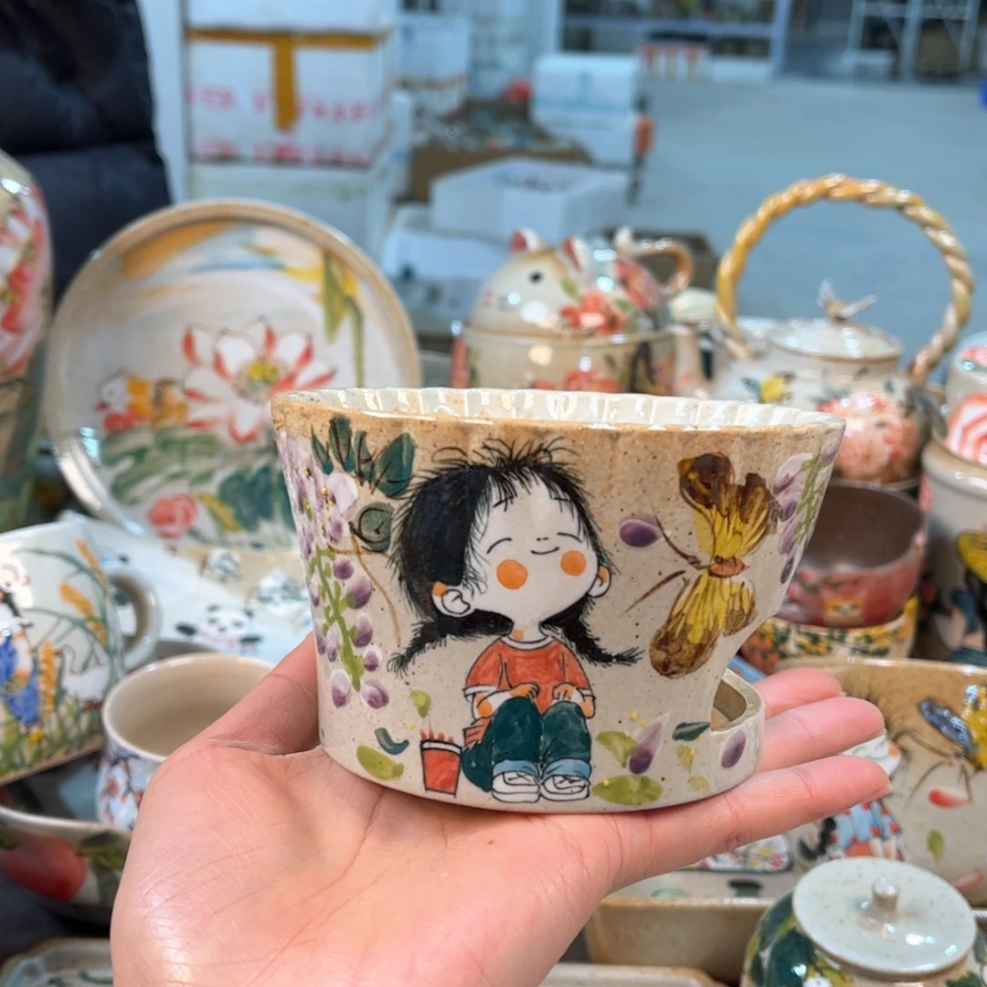 景德镇陶瓷手工杯