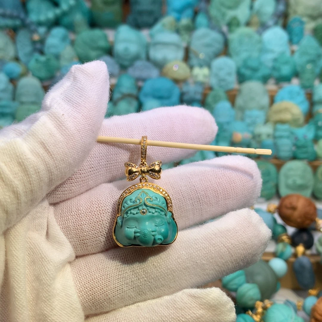 绿松石未镶嵌手链