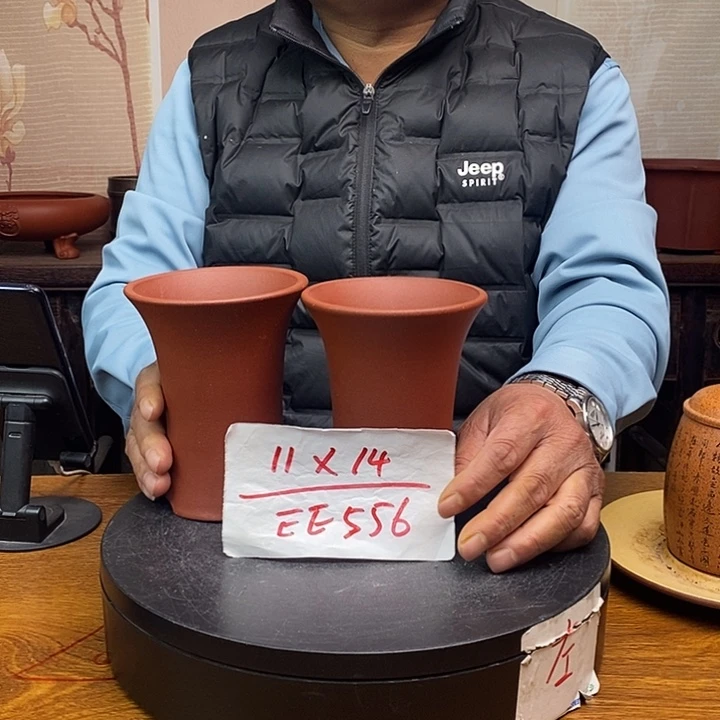 紫砂花盆货号一只EE556