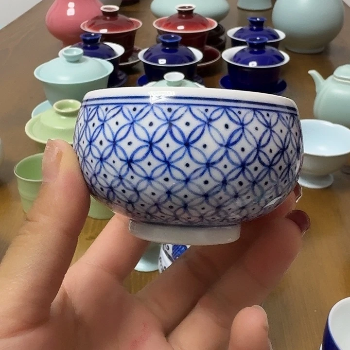 摆件景德镇高温陶瓷杯子