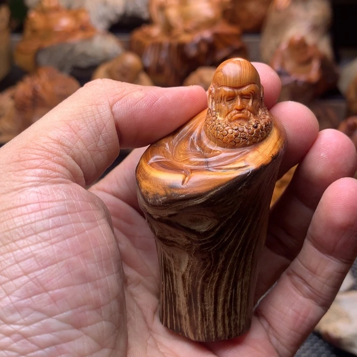 柏木（崖柏）崖柏手把件