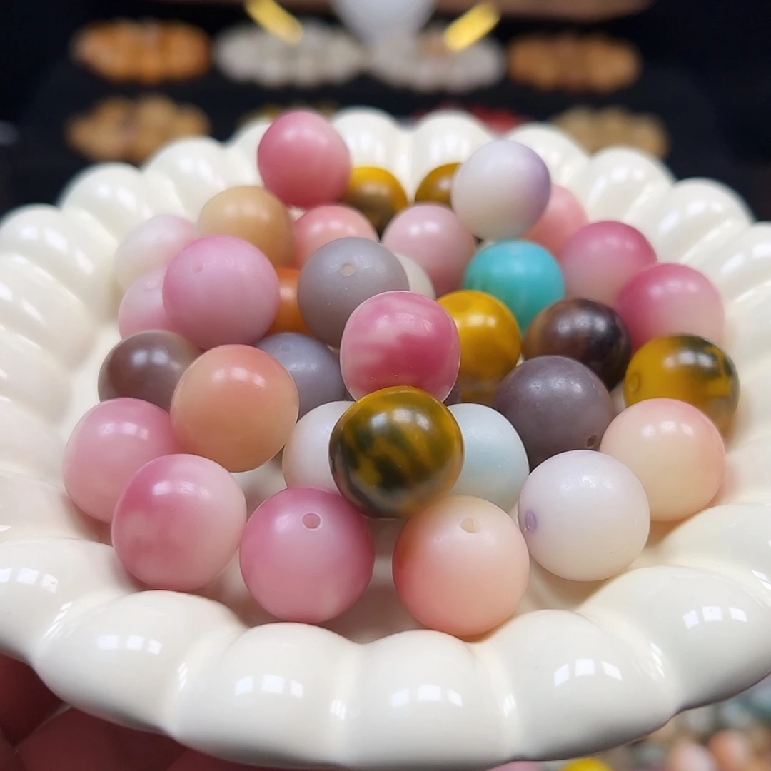 手串菩提根/象牙果卡18干磨多宝闪电瓜皮100颗