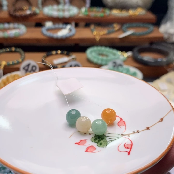 翡翠未镶嵌手链翡翠d29卡7.8