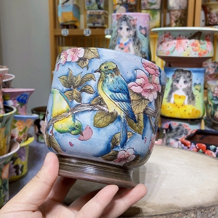 景德镇艺术手绘作品