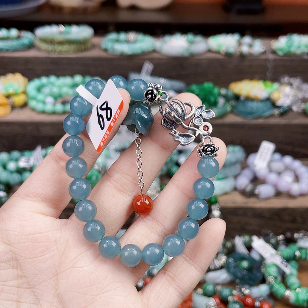 未镶嵌手链翡翠手链