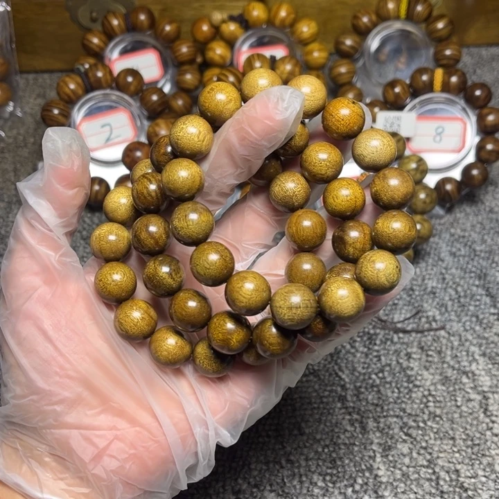 手串/手链楠木（金丝楠）枯木黑金1.5