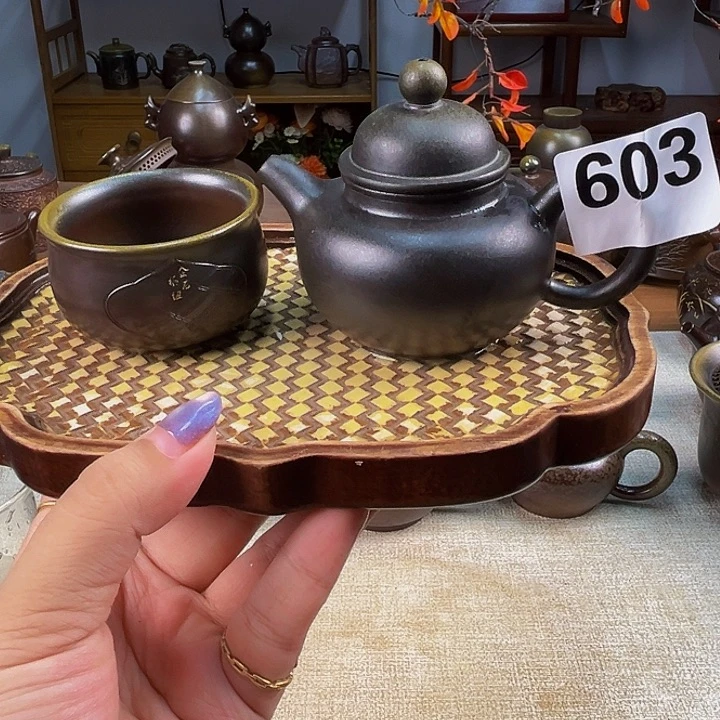 柴燒壺泡茶香柴燒壺