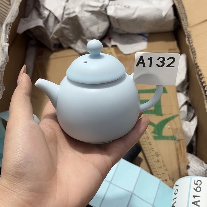 瓷片茶摆件工艺品摆件666