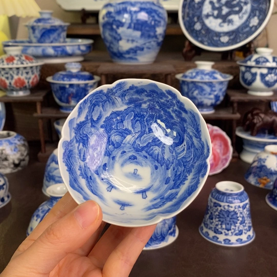 景德镇陶瓷手工手绘