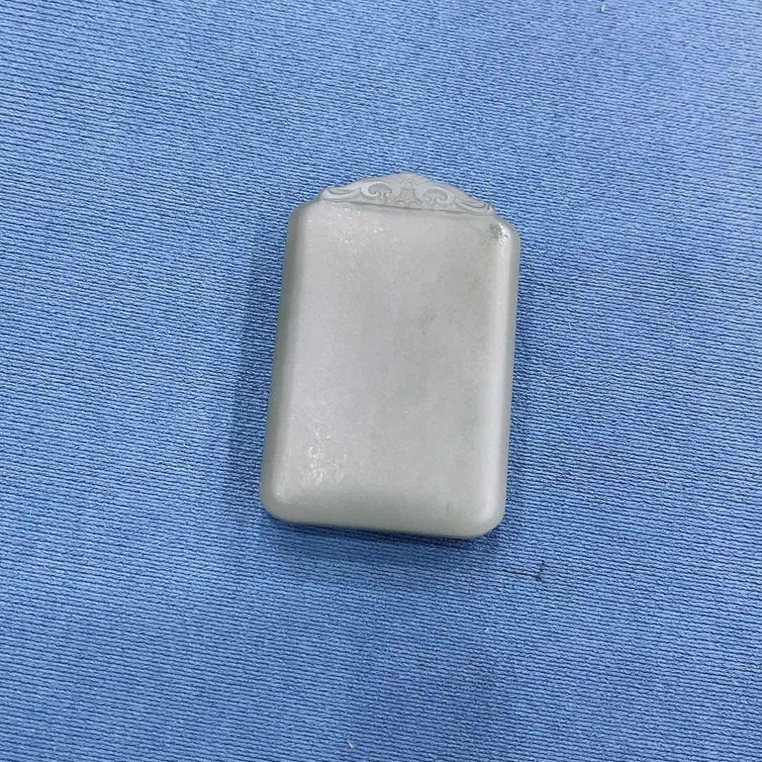 和田玉未镶嵌吊坠(不含链)