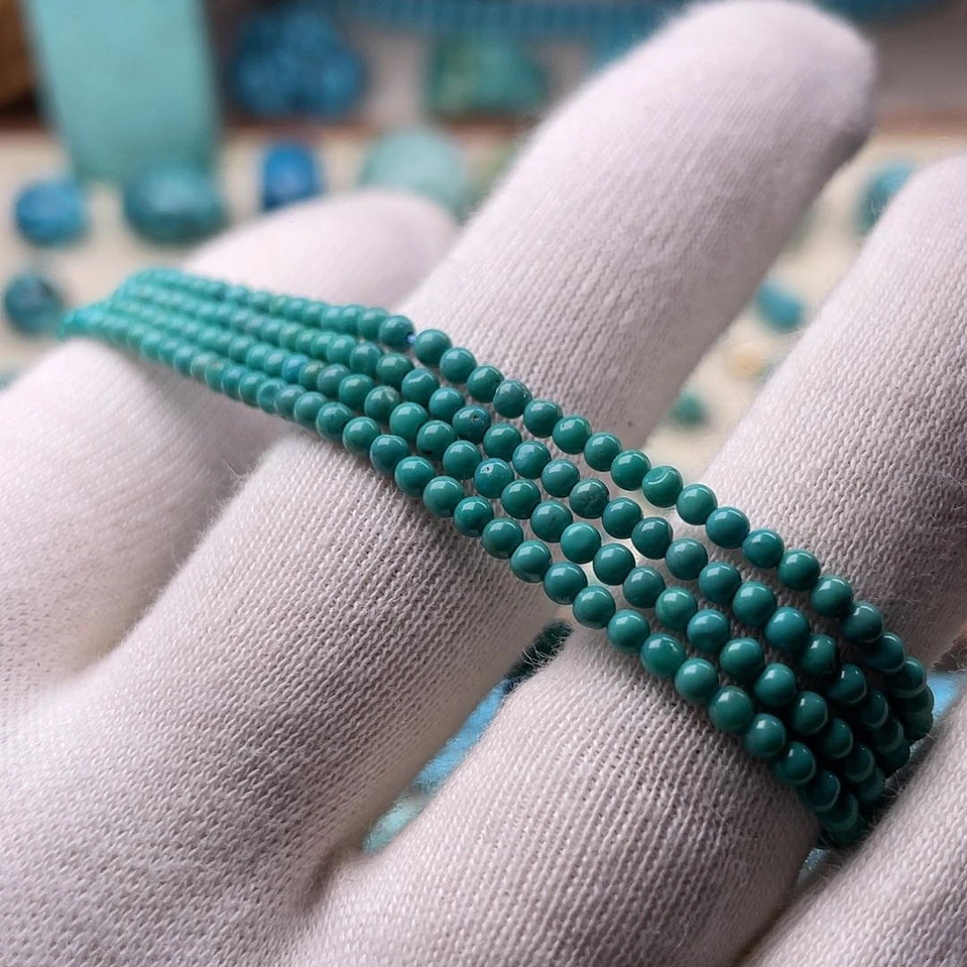 绿松石未镶嵌珠宝半成品