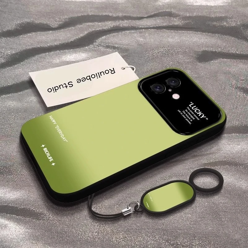 渐变适用苹果17promax手机壳新款iphone16渐变15大视窗高级轻奢14