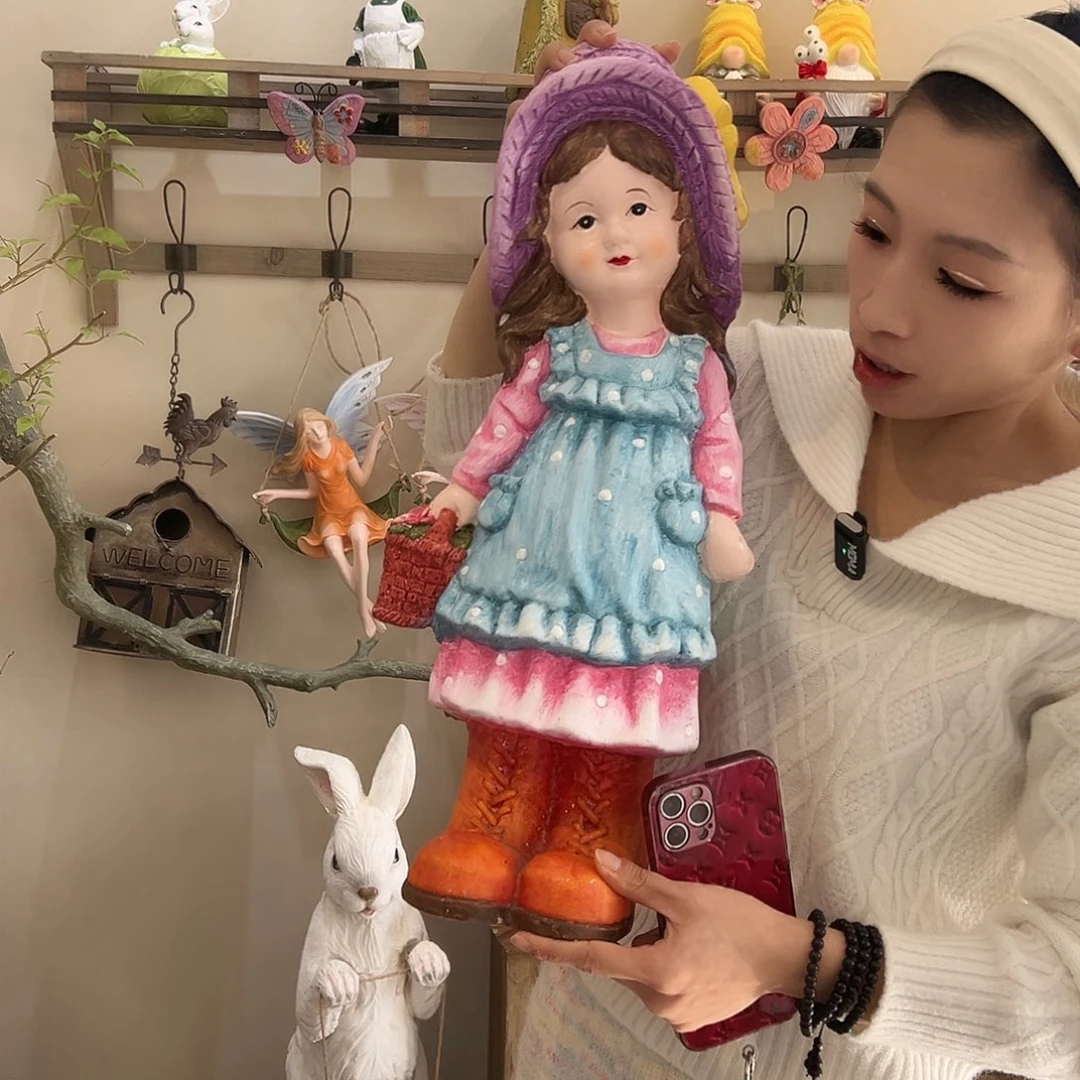 花园摆件红红火火