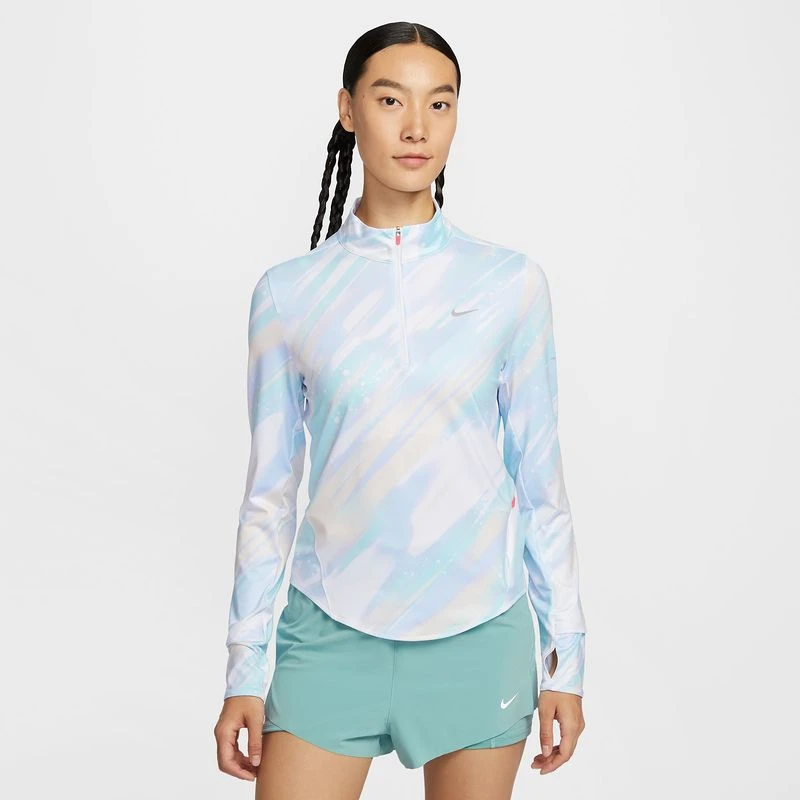 耐克（NIKE）女子简约内搭外穿跑步瑜伽长袖T恤IO0253-547
