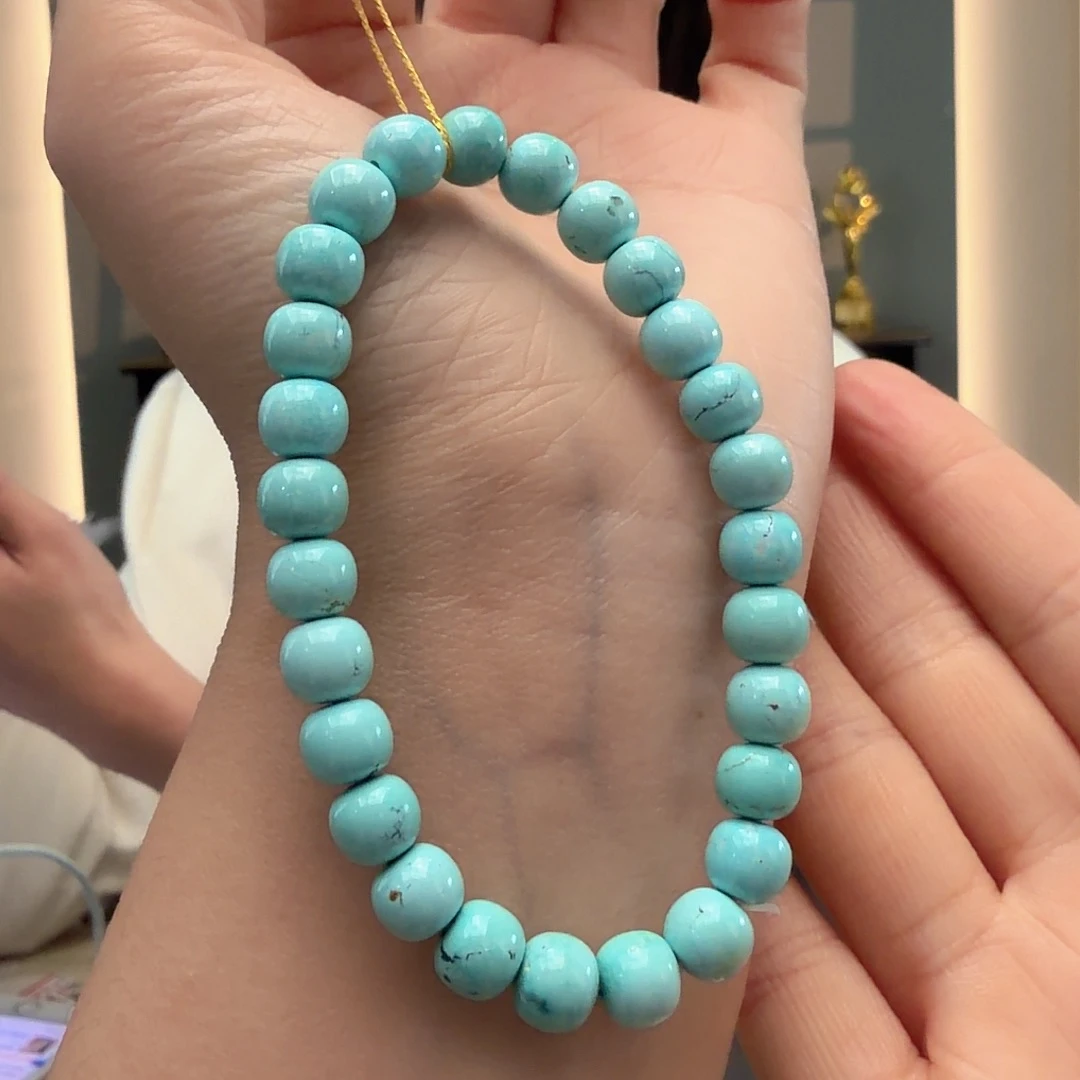 绿松石未镶嵌颈饰