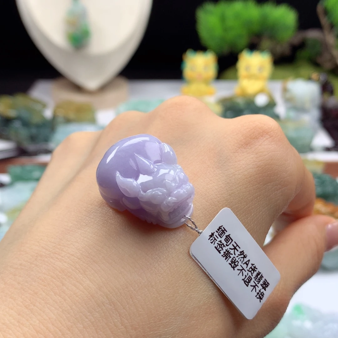 翡翠未镶嵌颈饰18