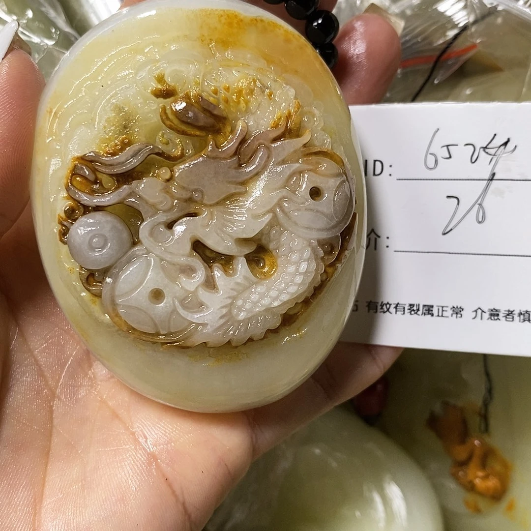 石材用****4古青石手把件
