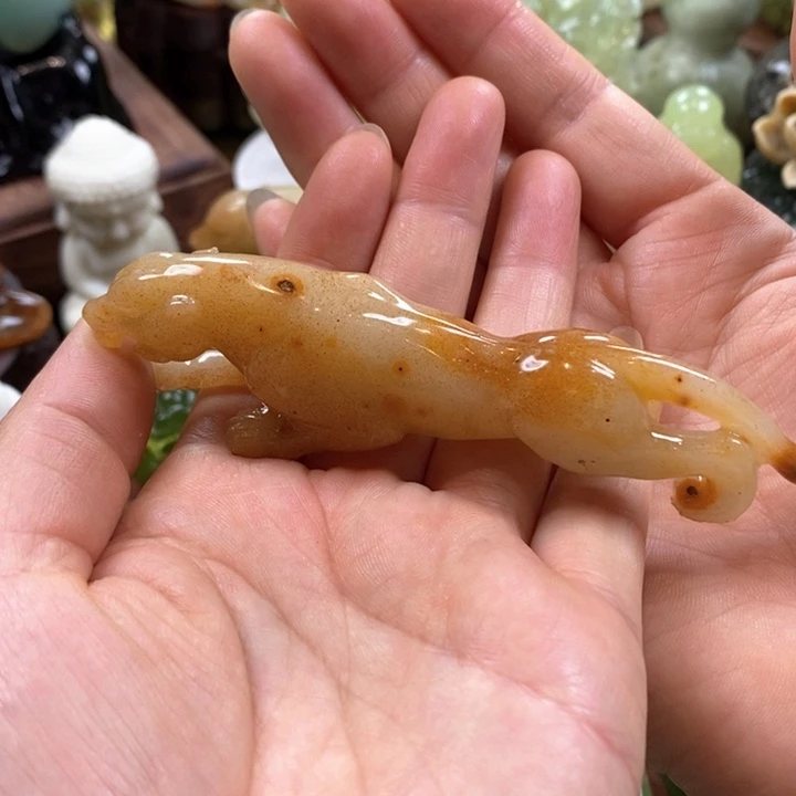 蛇纹石玉未镶嵌手把