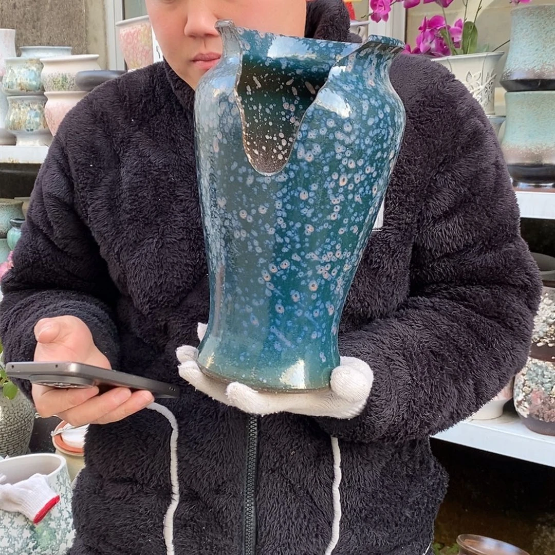 紫砂花盆口17高30福利