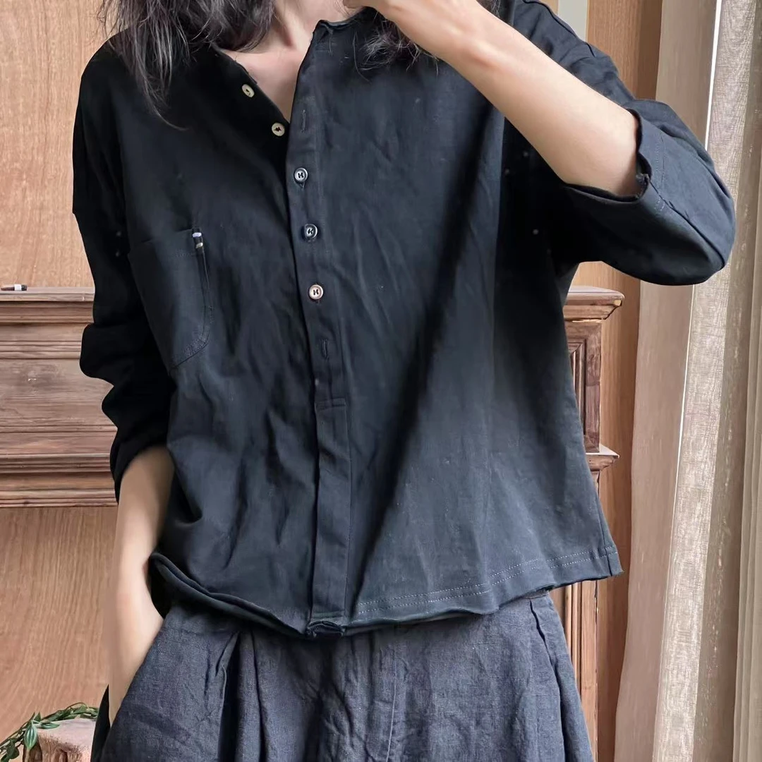 肖肖分享 中码（穿到115）大码（穿到150）套头棉排扣小衫564