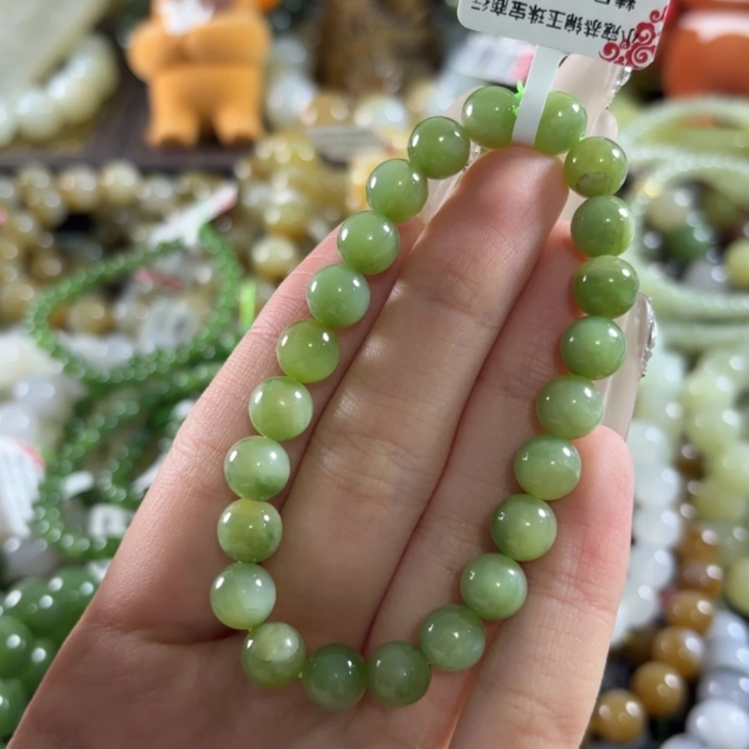 和田玉未镶嵌手链266