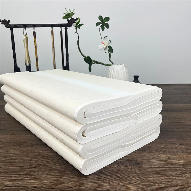 厂家批发【四尺檀皮宣纸】6斤国画练习创作宣纸生宣