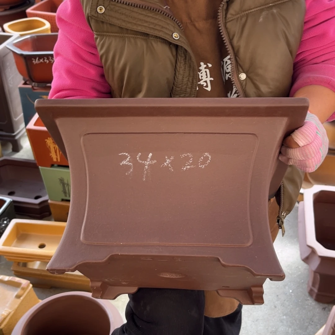 紫砂花盆盆景艺术