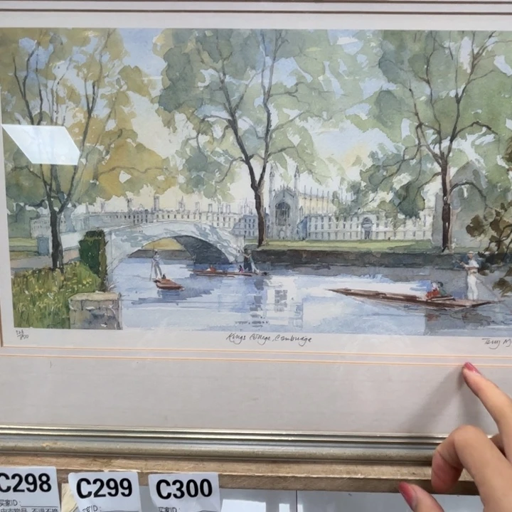 2***哥版画中古物品不退换297