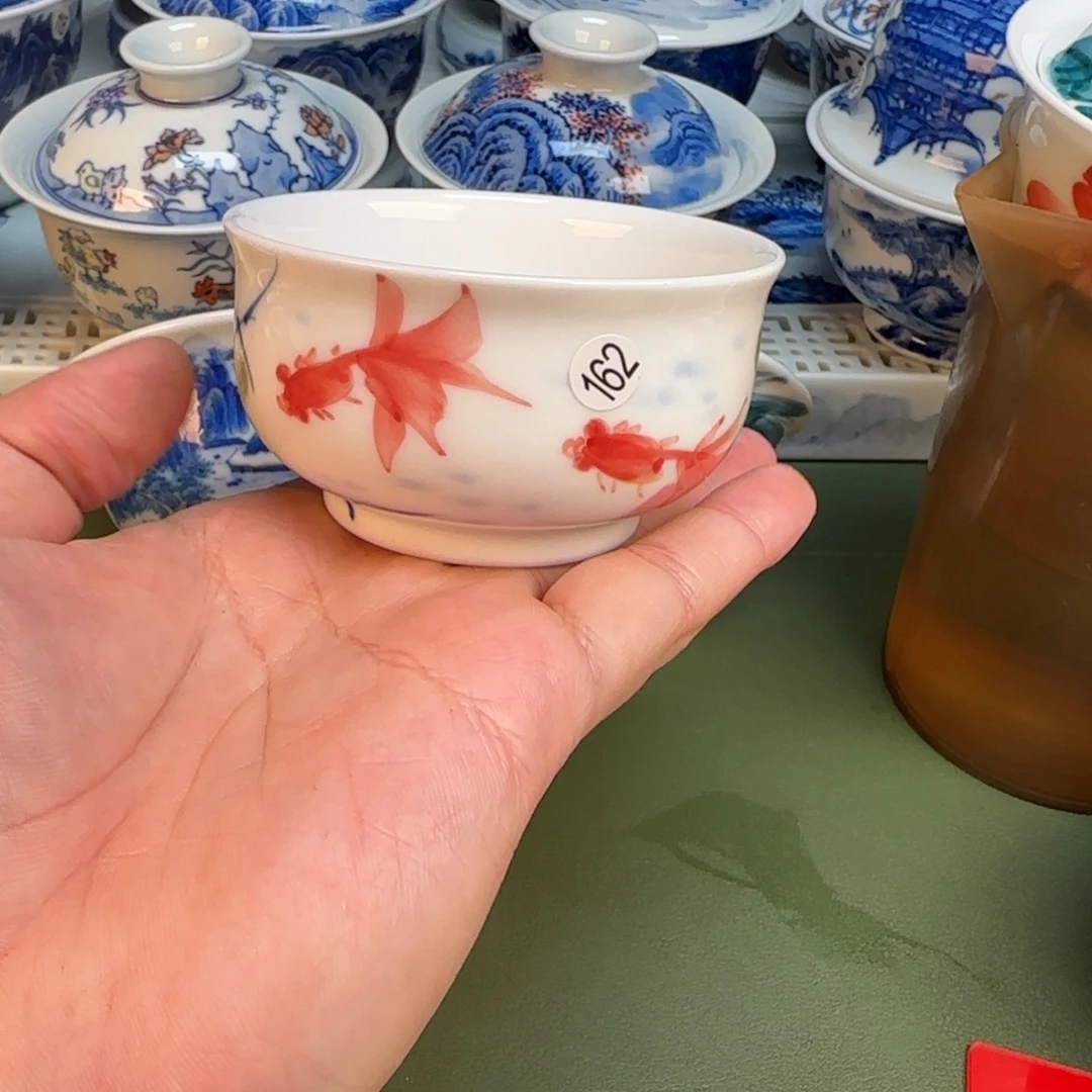 彦祖纯手工手绘茶具162