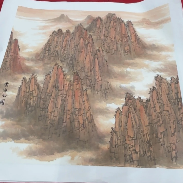 国画花鸟的翅膀和翅膀是一样