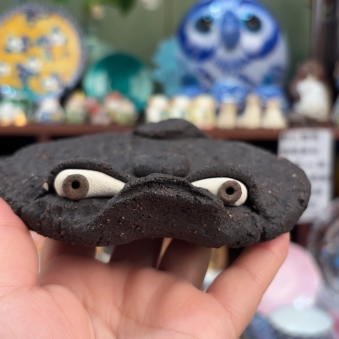 手捏手作香插杯托壶承茶宠