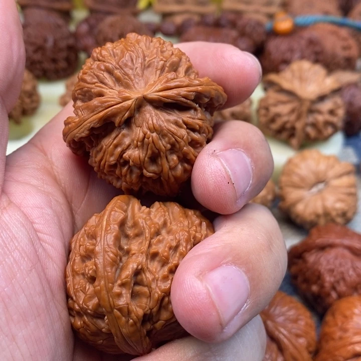 文玩核桃把件文*核桃