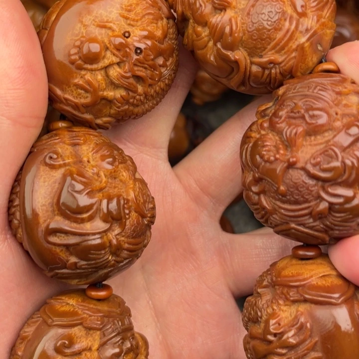 喜***剧吊坠橄榄核橄榄核