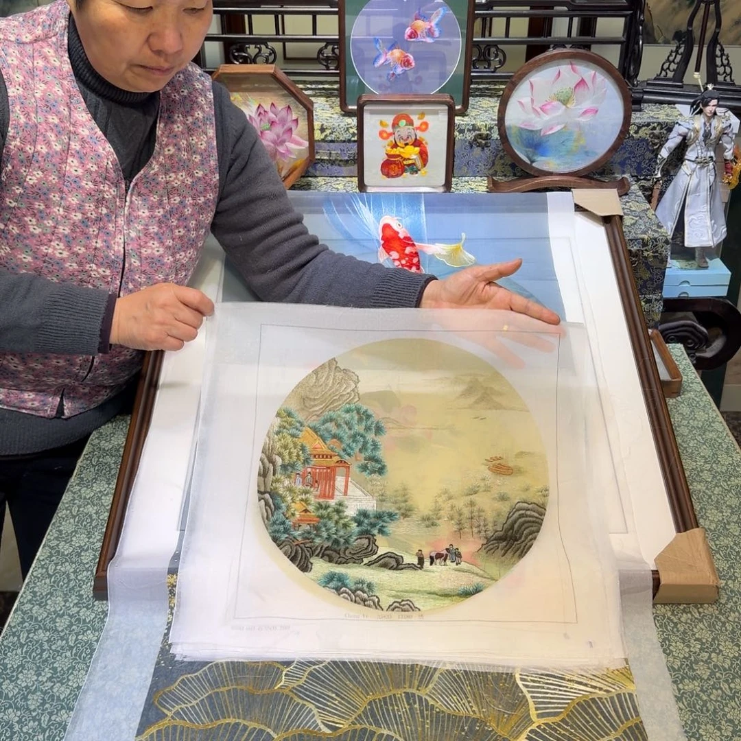 刺绣手工苏绣工艺