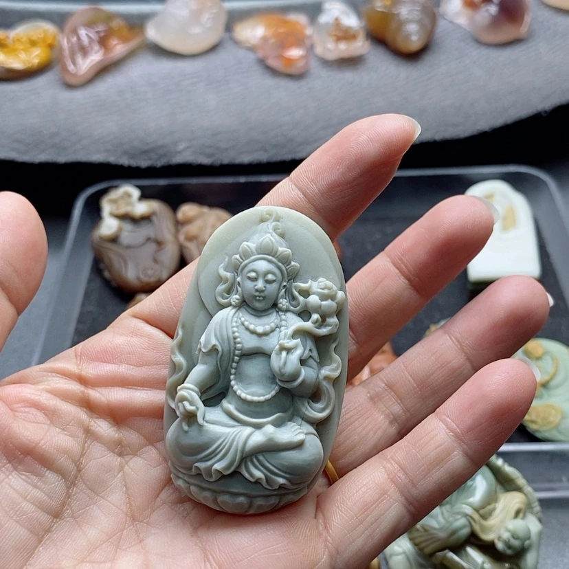 【闪购商品】未镶嵌吊坠定制石英质玉