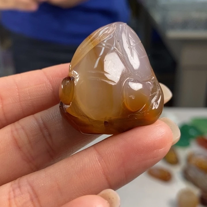 玛瑙/玉髓吊坠(不含链)未镶嵌