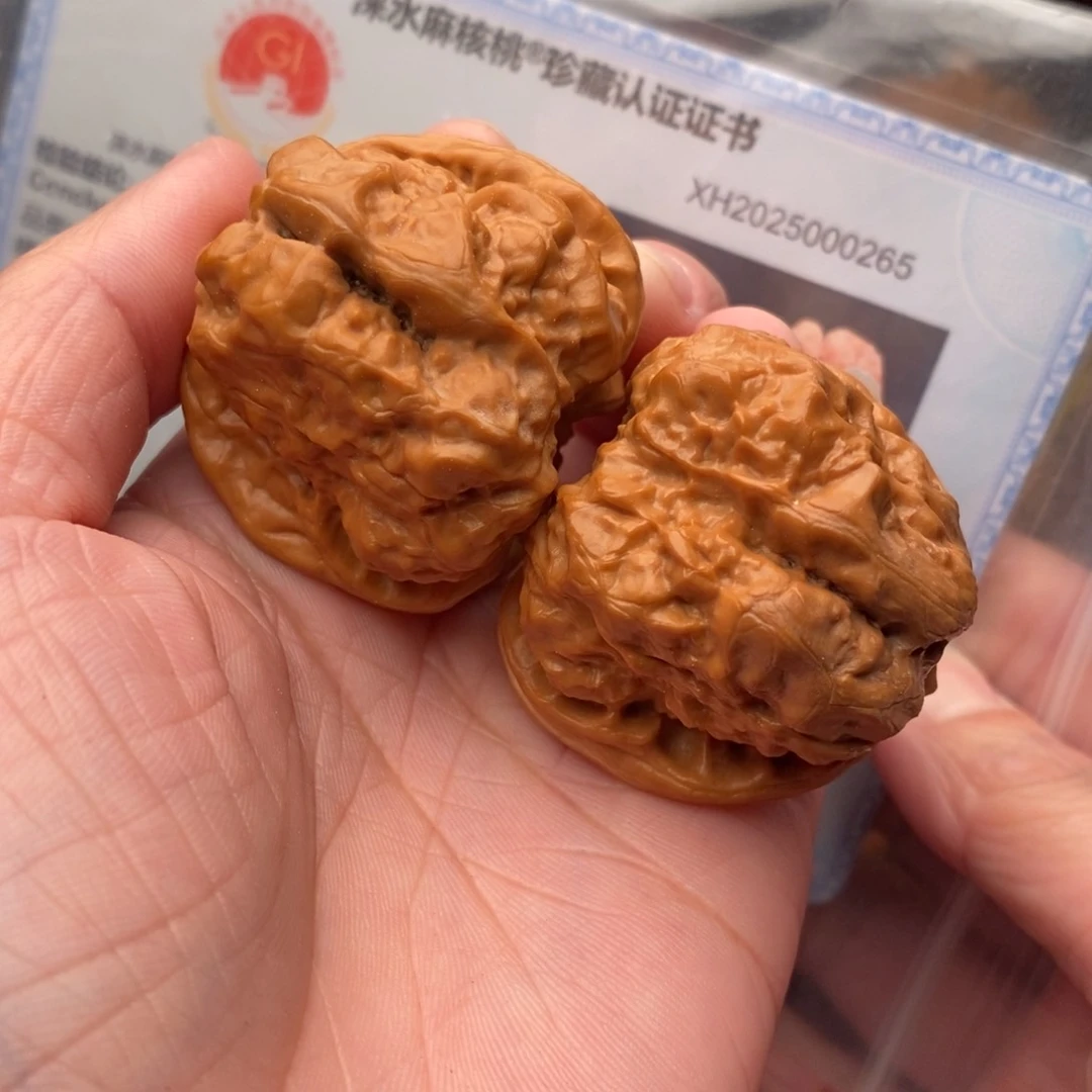 文玩核桃把件开背蛙41